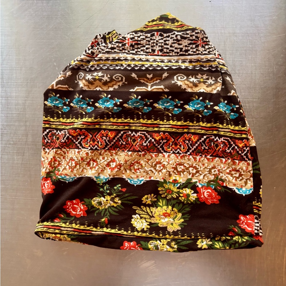 Colorful Patterned Beanie